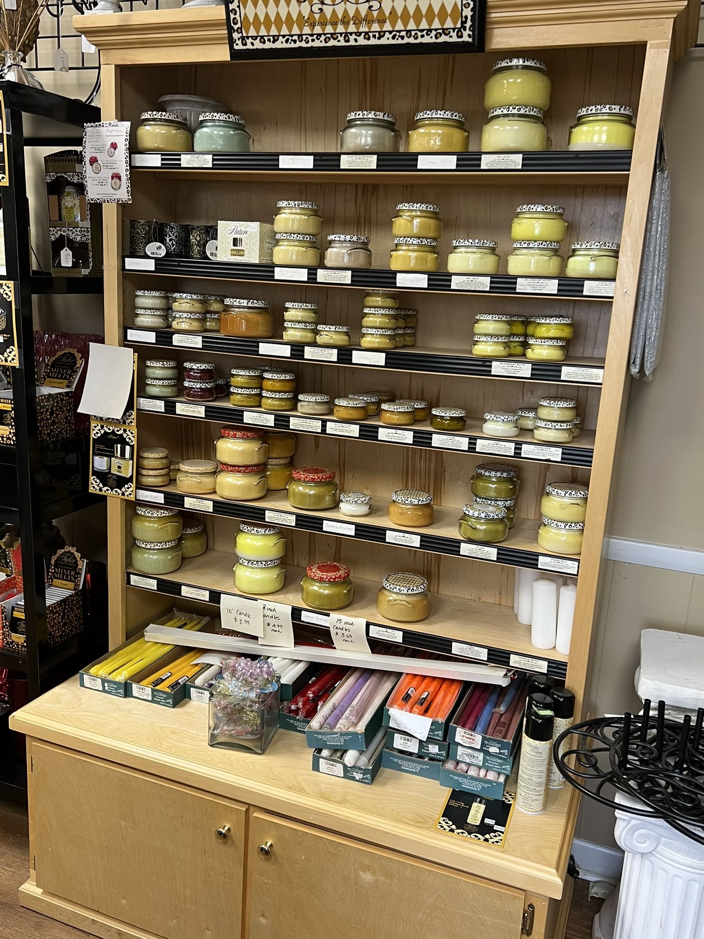 Wood Display Cabinet