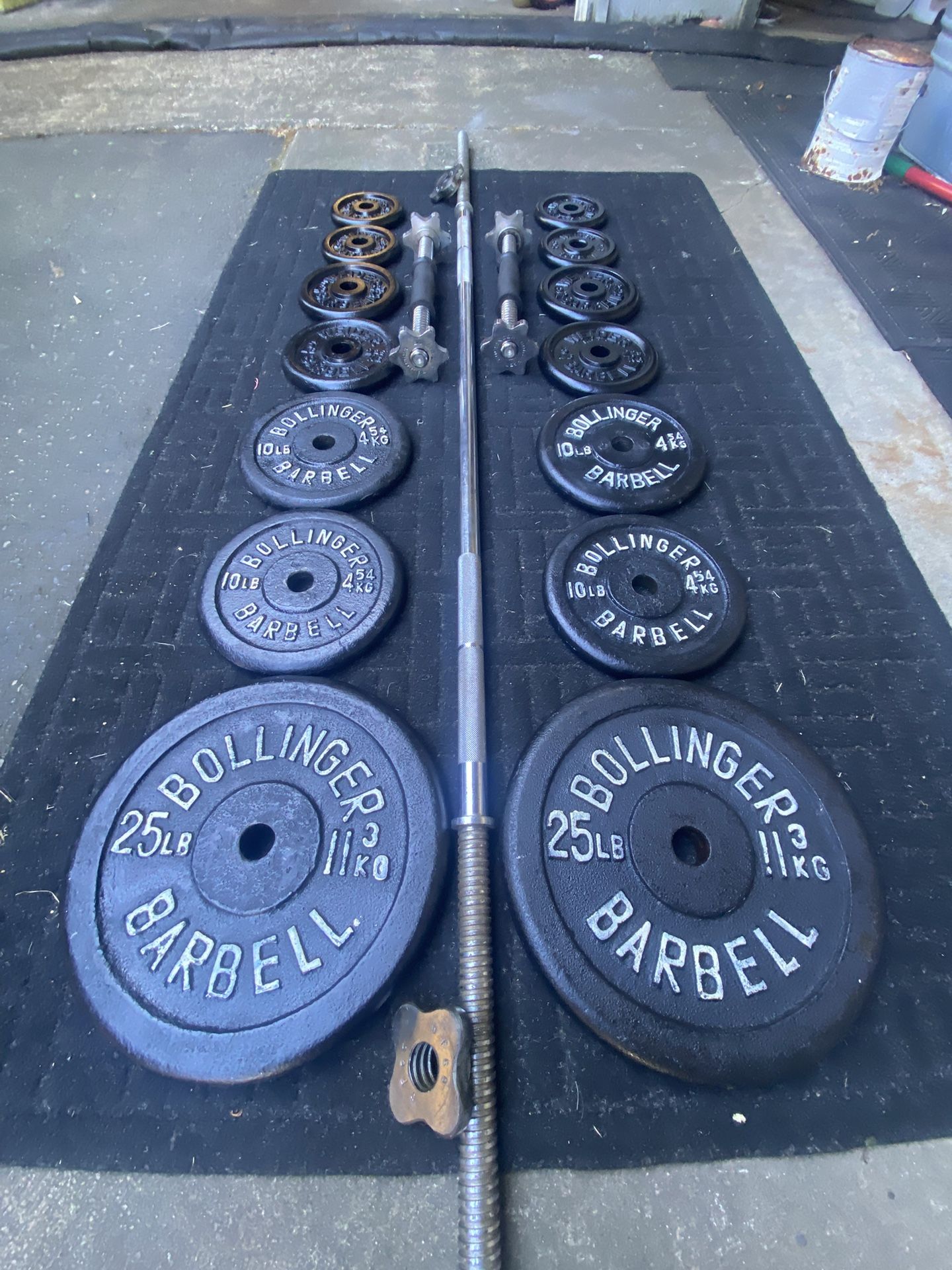 Standard Weight Set 1” Hole 