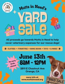 Garage sale everything must go