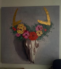 Wall canvas frame
