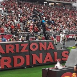 2 Tickets With Parking Pass Cardinals And CHARGERS   FRONT ROW SEATS 5 YARD LINE