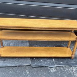 Fine Arts Furniture Grand Rapids Sonsole/Sofa table/Media center.