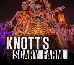 2 Knott’s Scary farm Tickets