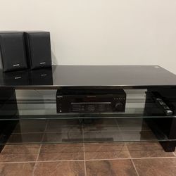 Reduced! Glass TV STAND! Like Brand New! Excellent!! 