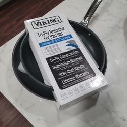 Viking Culinary 3-Ply Tri-Ply Nonstick Fry Pan Set