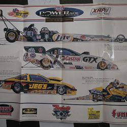 NHRA Salutes the Drag Racing Champions 2002 Annual Poster