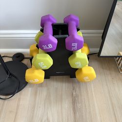 Dumbbells set