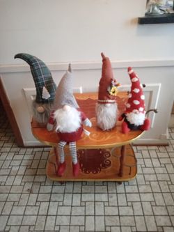 Four Decorative Gnomes For One Low Price 