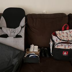 Baby Bouncer/ Mickey Bag