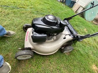 Honda easy start lawn mower self propelled