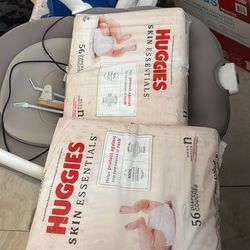 Two packs of diapers