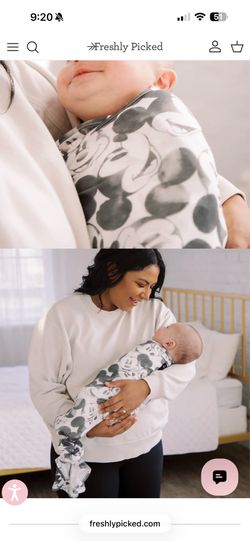 Freshly picked swaddle