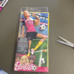 Football Playing Posable Barbie