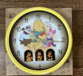 Winnie The Pooh Wall Clock Brand New