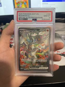 Reshiram ex PSA 10