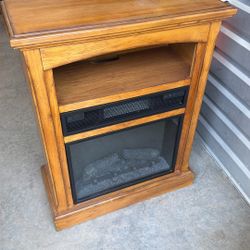 Electric Fire Place. Very Nice And In Perfect Condition.