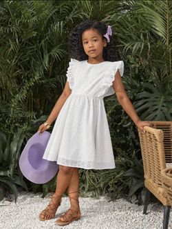 White Girl Dress Size 8