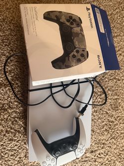 Brand New PS5 w/ original controller and brand new dual sense camo controller
