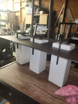 3 Seperate Light Fixtures
