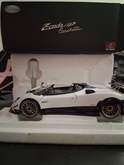 Title:
1:18 LCD Pagani Zonda HP Barchetta White – Boxed