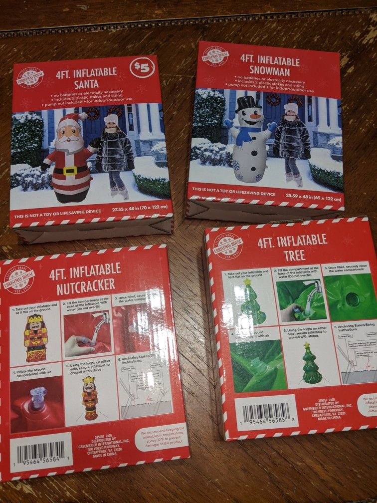 Christmas Inflatables And Decorations
