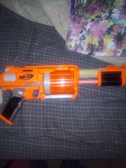 Nerf pump action toy gun