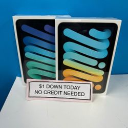 Apple IPad Mini 6 Tablet New -PAYMENTS AVAILABLE-$1 Down Today 