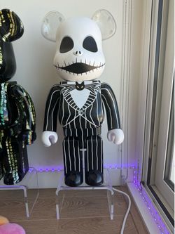 Bearbrick x Disney Tim Burton’s The Nightmare Before Christmas Jack Skellington 1000%