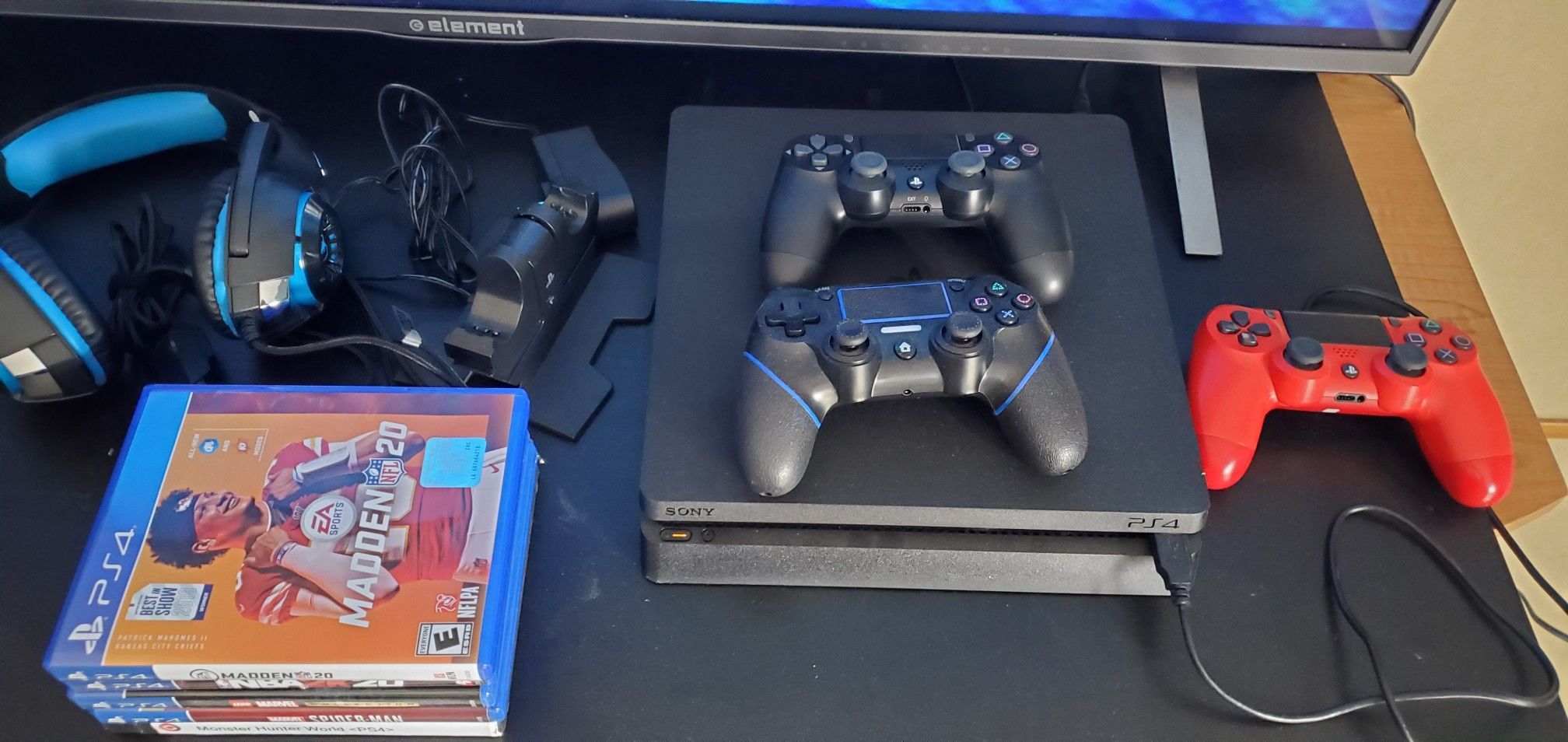 Playstation 4 Slim 1TB with extras.