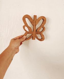Boho decor Wooden butterfly