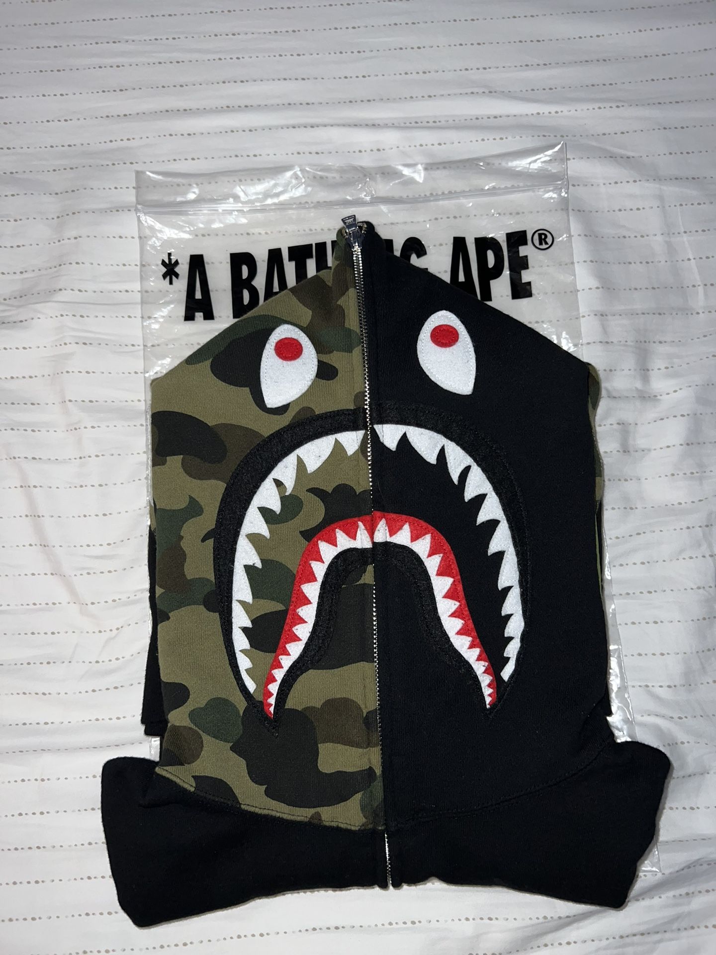 Bape 1st Camo Shark Hoodie 