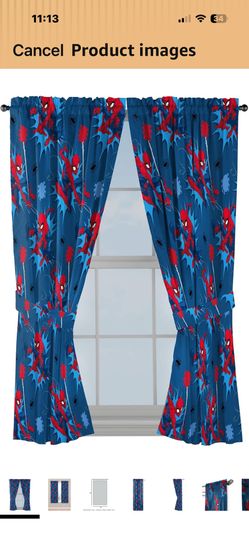 Spider-Man Curtain For Boys Room