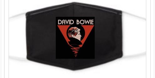 David Bowie Decretive Face Mask