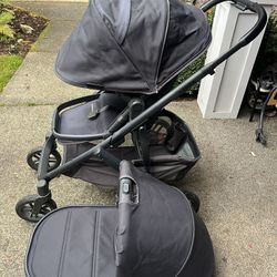 Uppababy Vista V2 in Jake with Toddler Seat & Bassinet