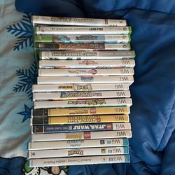 Wii Wii u Xbox 360 games