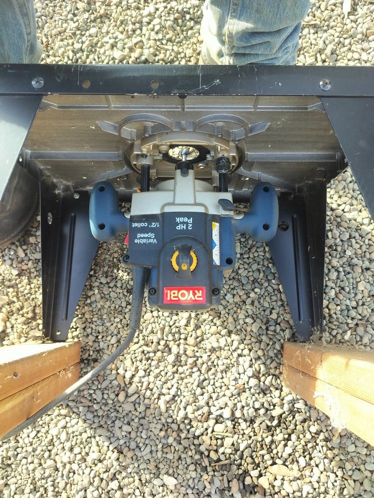 Ryobi Router And Skil Router/Jig Saw Table