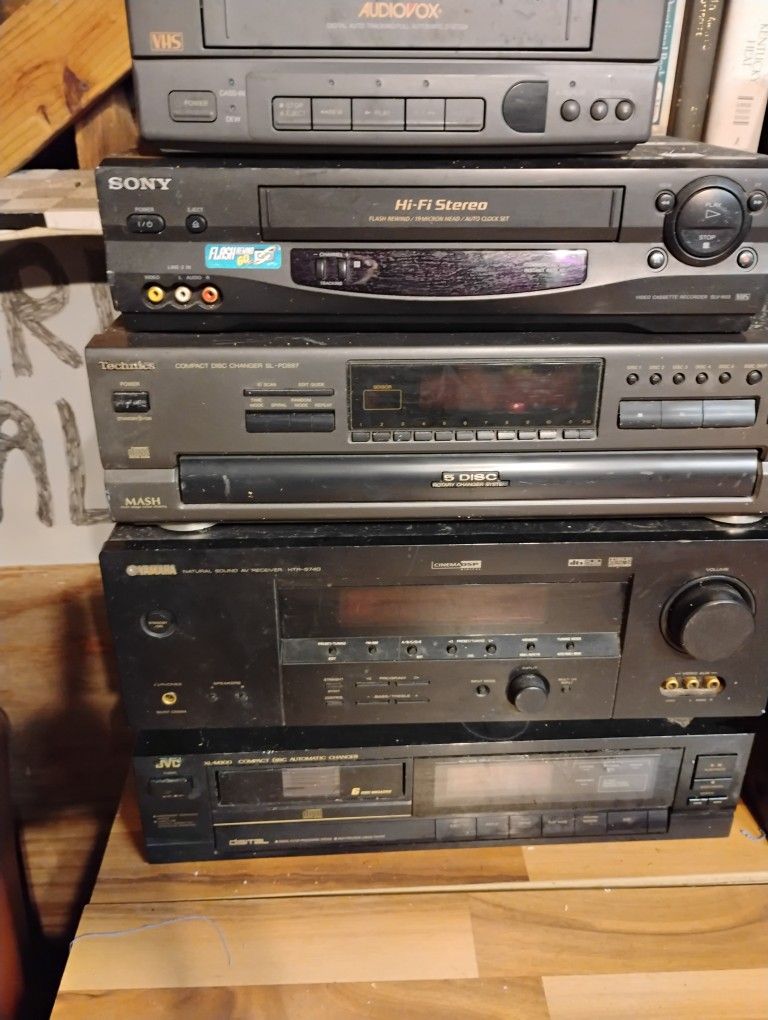 Stereo Systems And VCRs