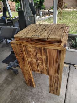 Ice chest hand made