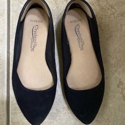 Womens Black Flats