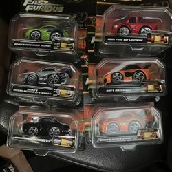 Fast And Furious Small Block Complete Set Hot Wheels M2
