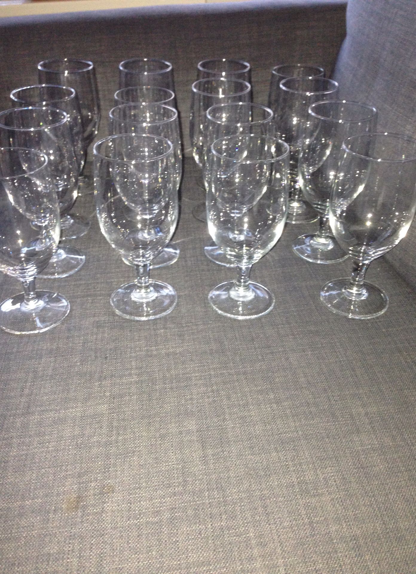 Set of 16 🍷Glasses . Please See All The Pictures and Read the description