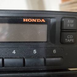 Honda CRV radio