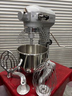 20 Quart Hobart A-200T Mixer 120V NEW Bowl & Attachments NSF Qt 1/3 HP #4837