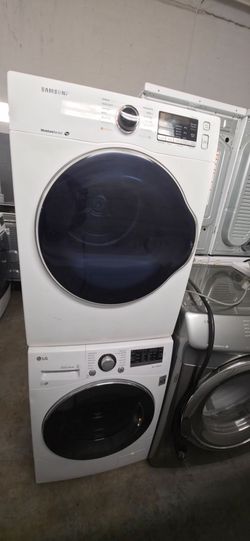 Samsung Front Load Dryer White 24 inch