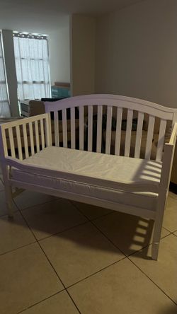 children’s bed with a mattress