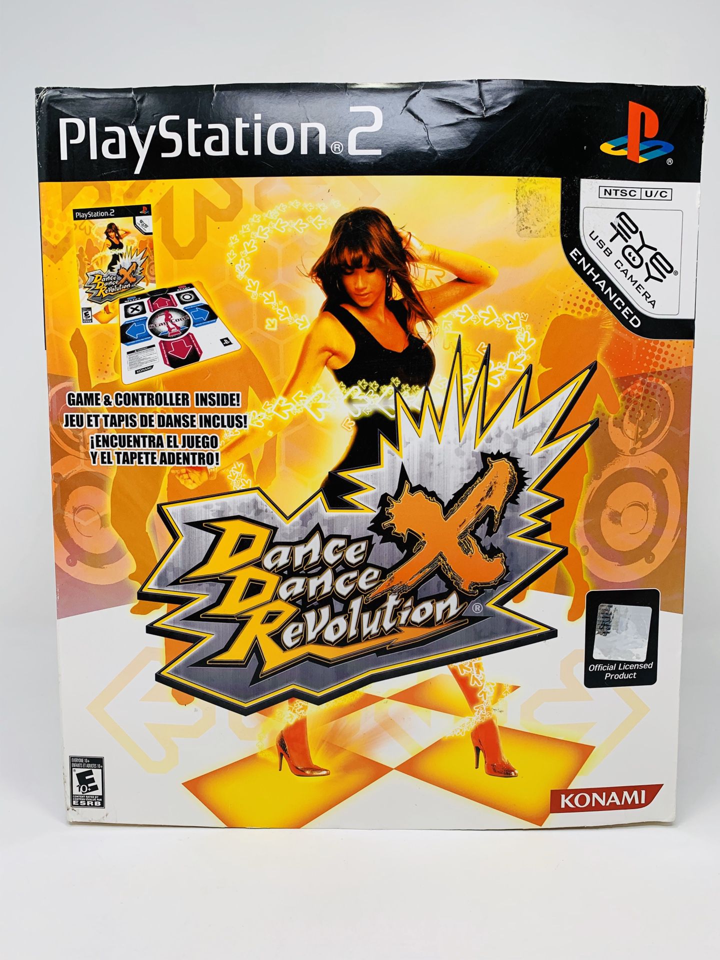 Play Station 2 - Dance Dance Revolution X Dance Mat- PS2