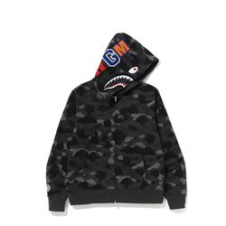 BAPE Camo Shark Full Zip Hoodie