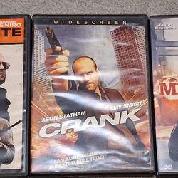 Jason Statham 3 DVD Crank Mechanic Killer Elite Action Fighting 