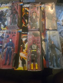 Gi Joe Retro card figures