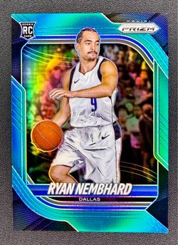 2025-26 Panini Prizm - Ryan Nembhard #48 Teal Holo 215/215 Bookend Rookie RC